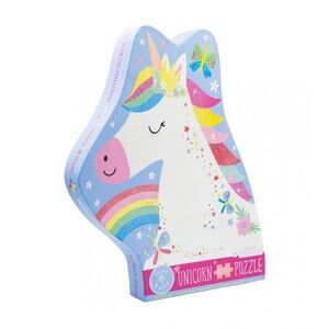 40 Piece Unicorn Shaped Puzzle‎ by Floss & Rock